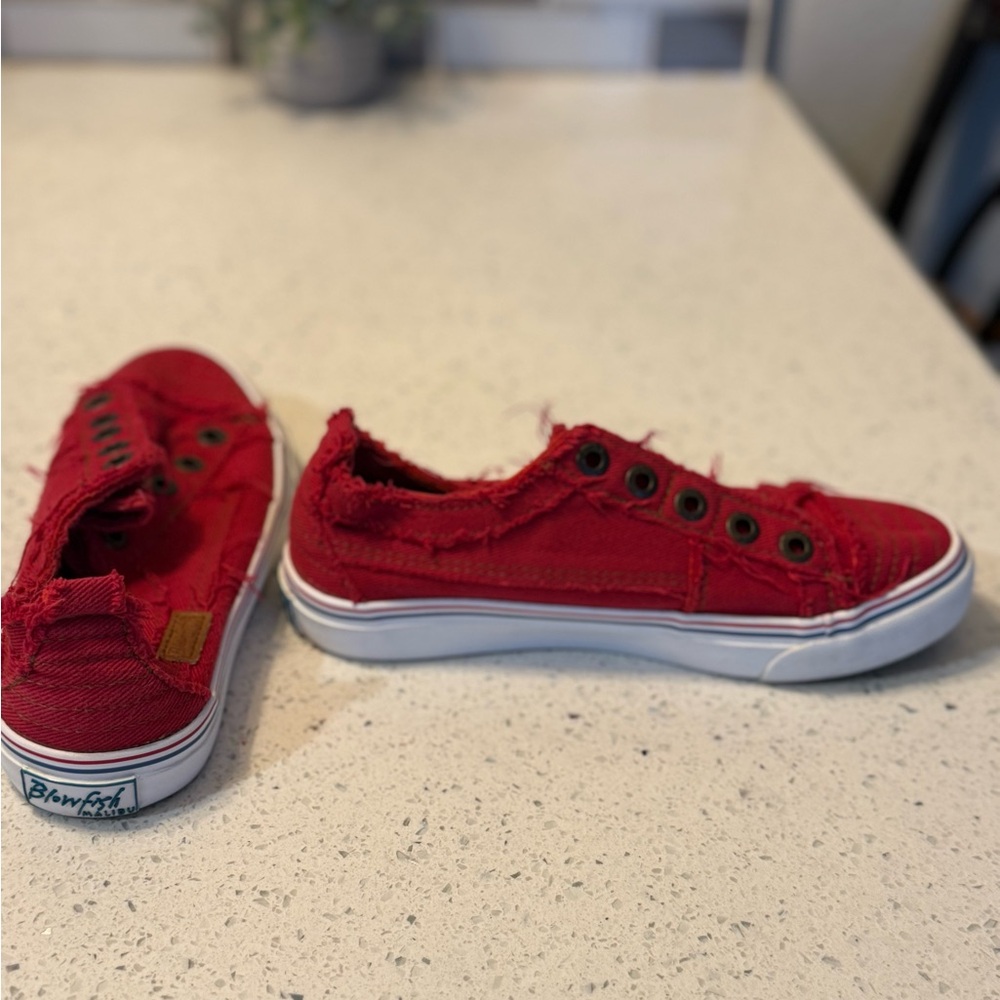 Blowfish Red Casual Sneakers